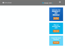 Tablet Screenshot of orthosole.com